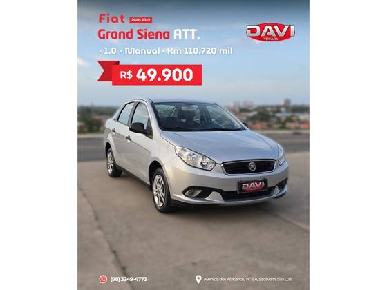 FIAT GRAND SIENA 1.0 EVO FLEX ATTRACTIVE MANUAL